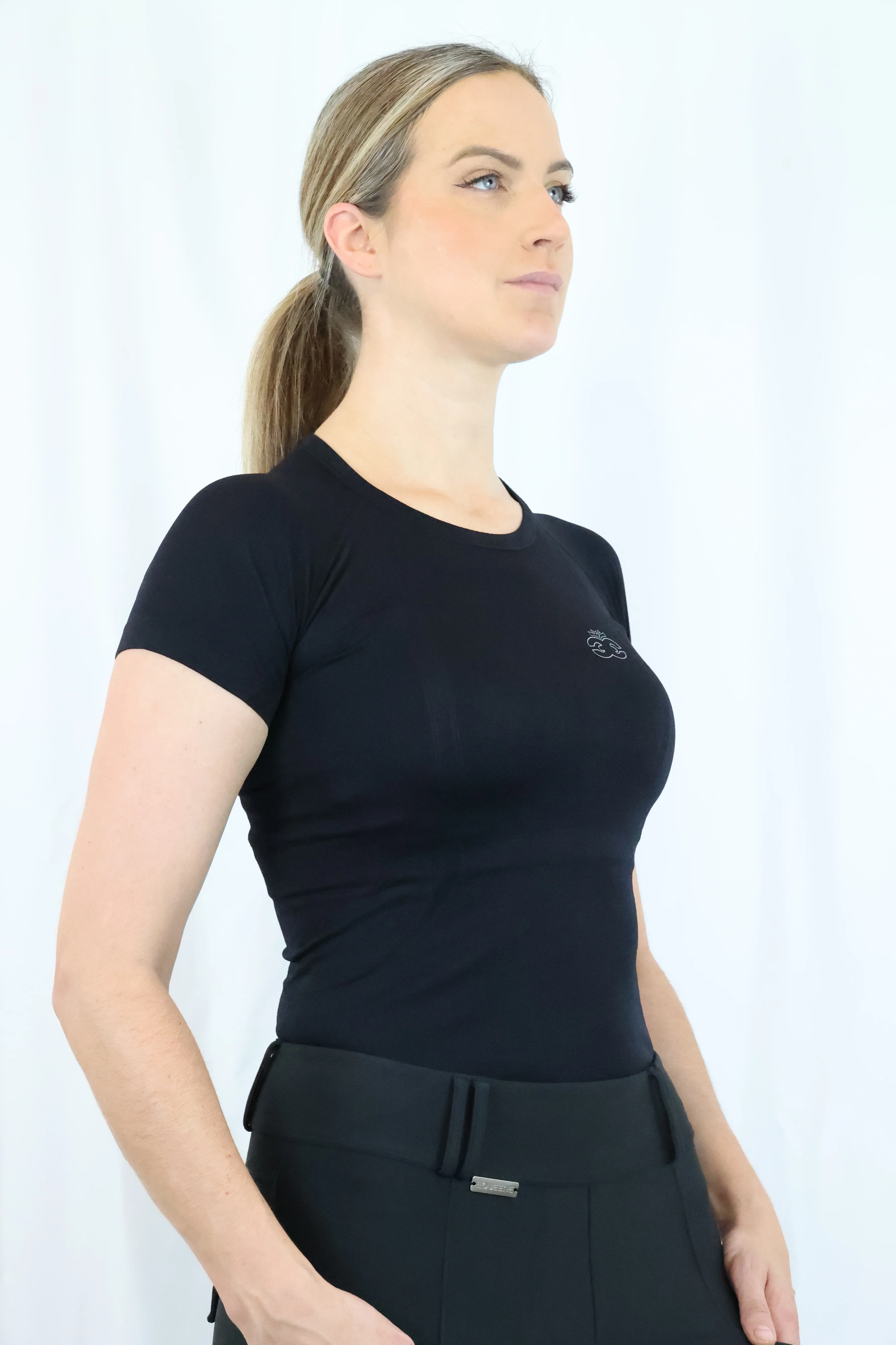 Dory Seamless Training Top - Black - Image 4