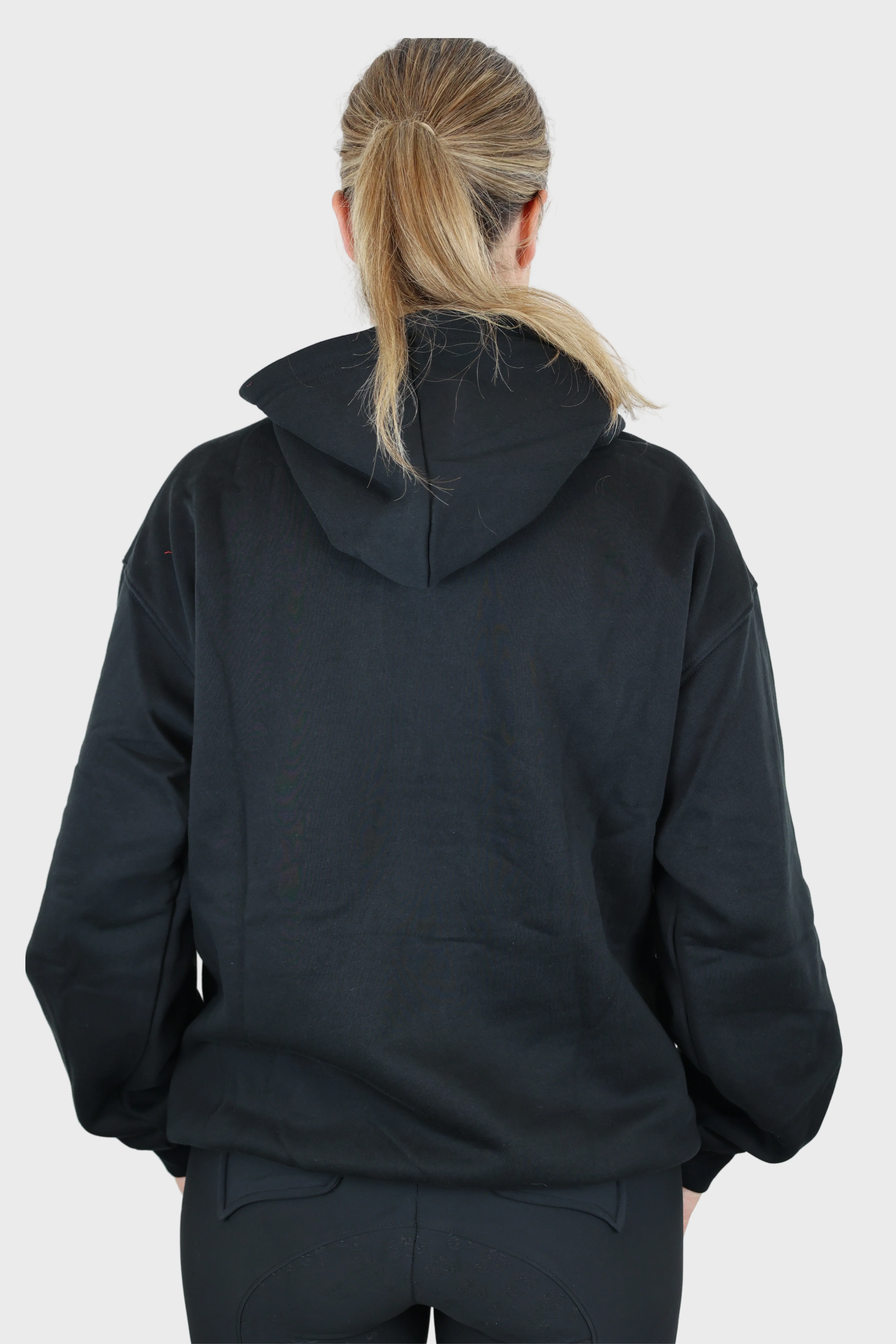 Ellie Oversized Hoodie - Black - Image 3