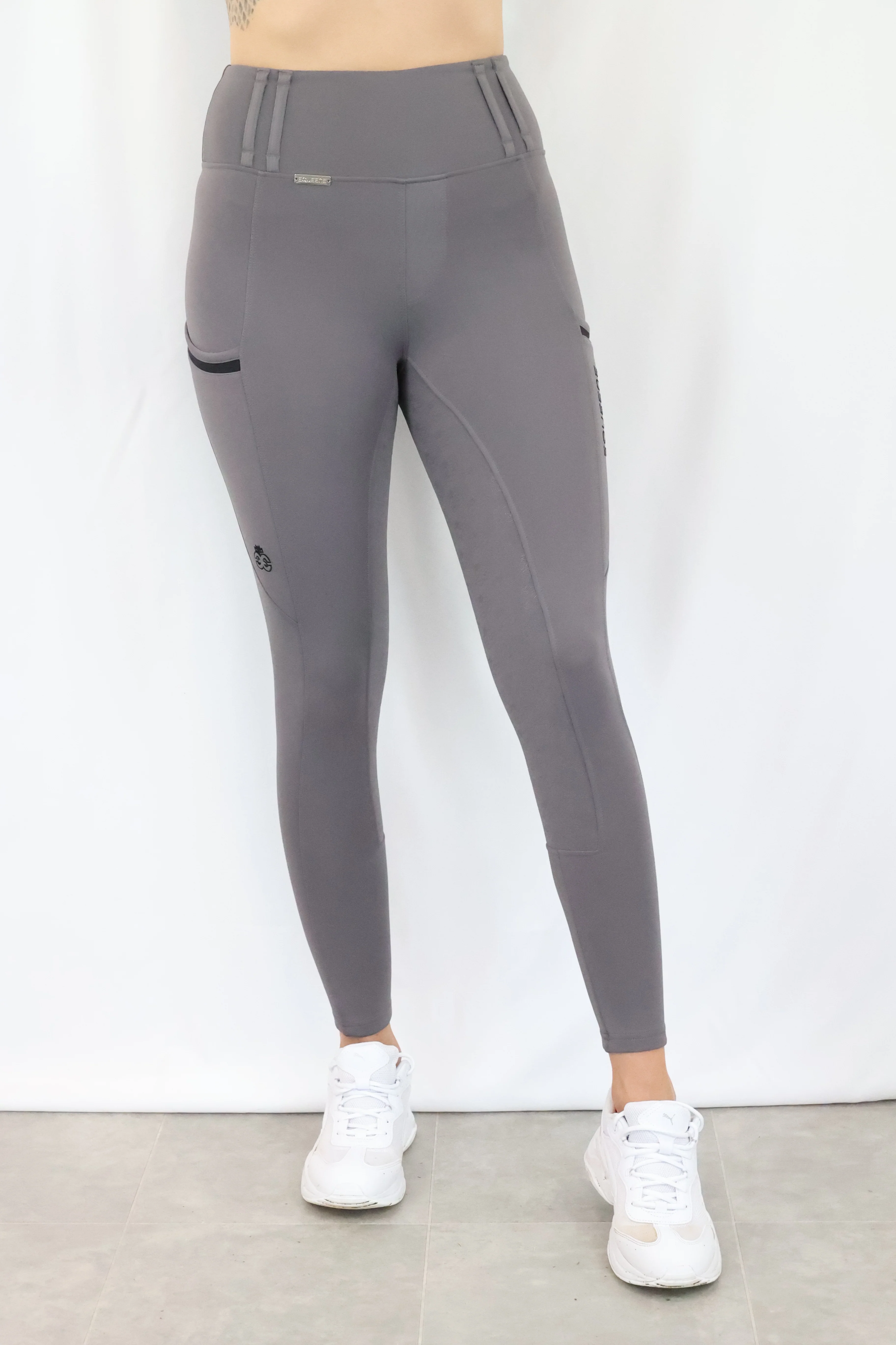 Elsa Pro Winter Breeches - Granite - Image 5