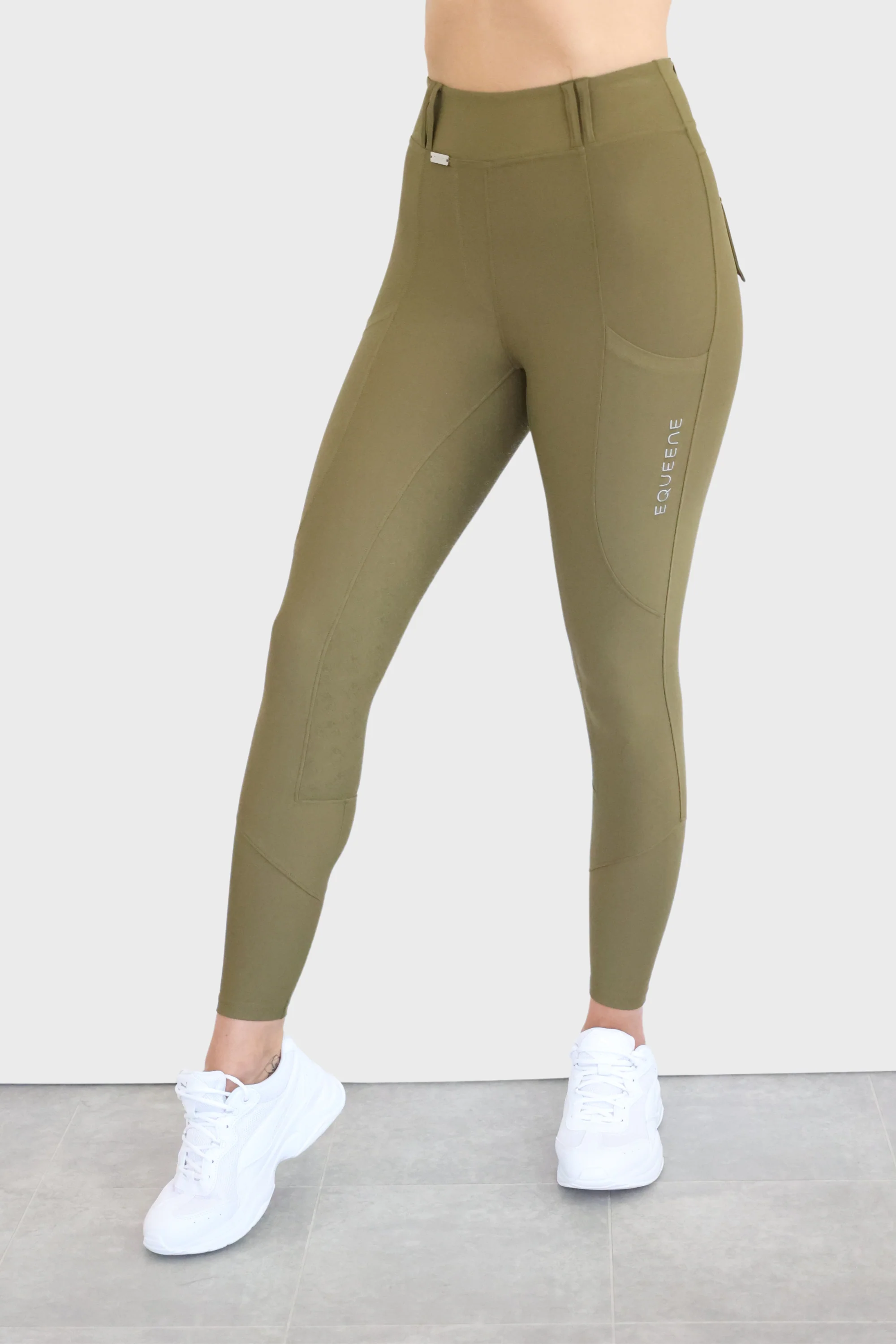 Isla Performance Breeches - Khaki - Image 8