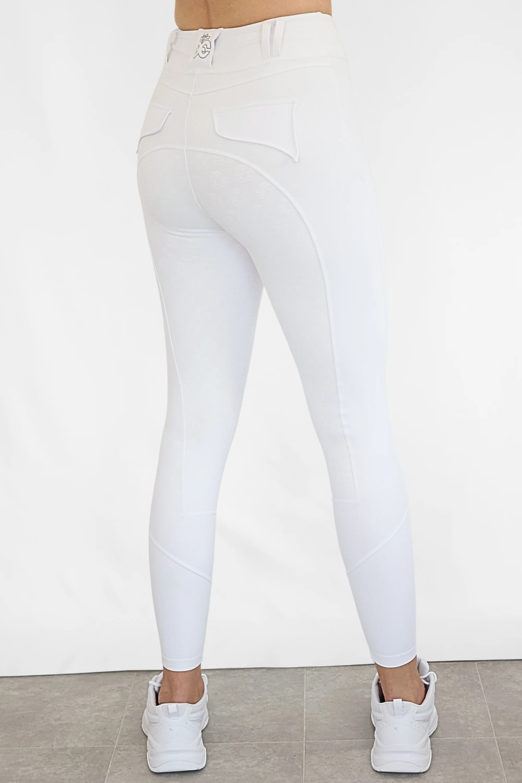 Isla Performance Breeches - White - Image 4