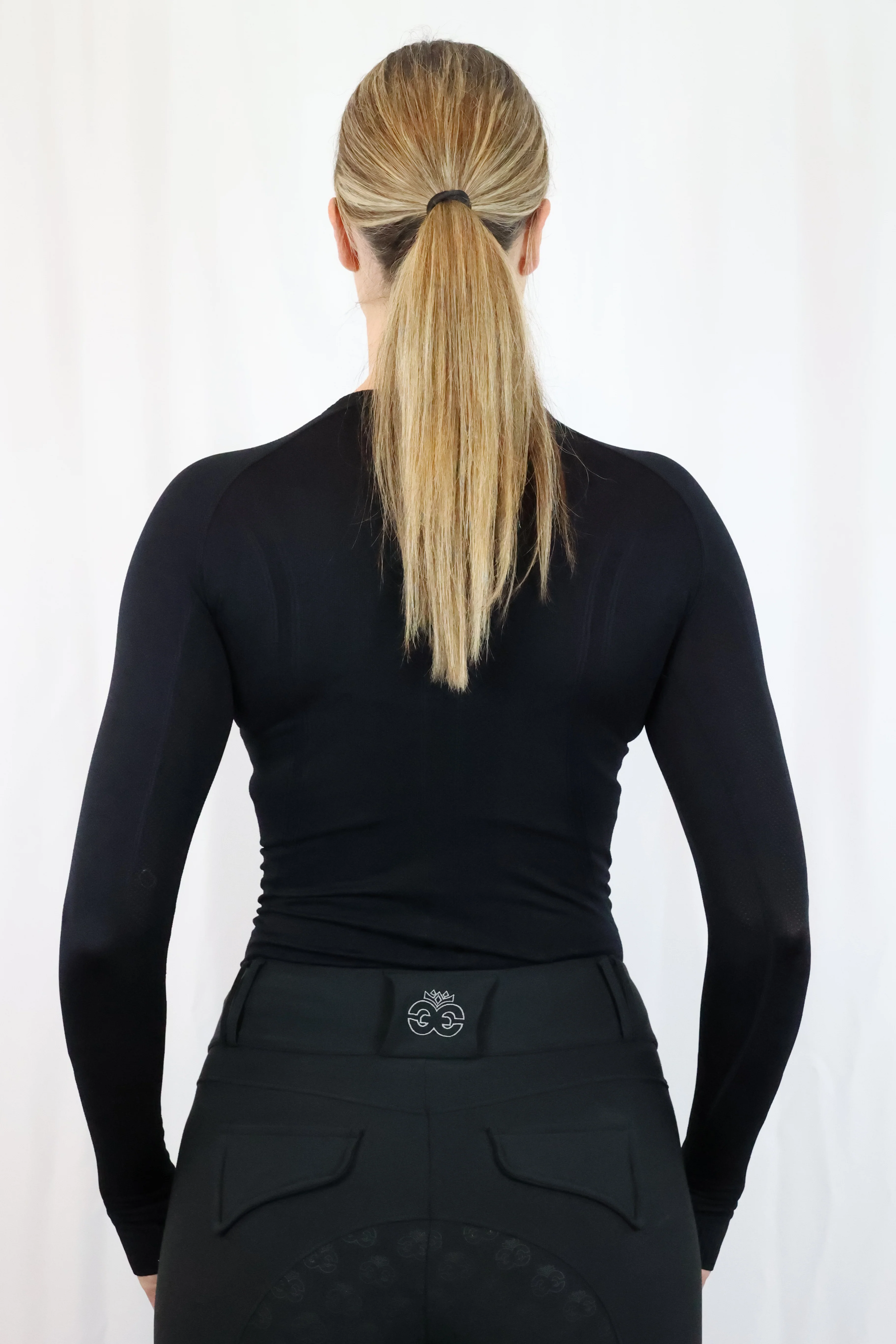Molly Seamless Training Top - Black - Image 5