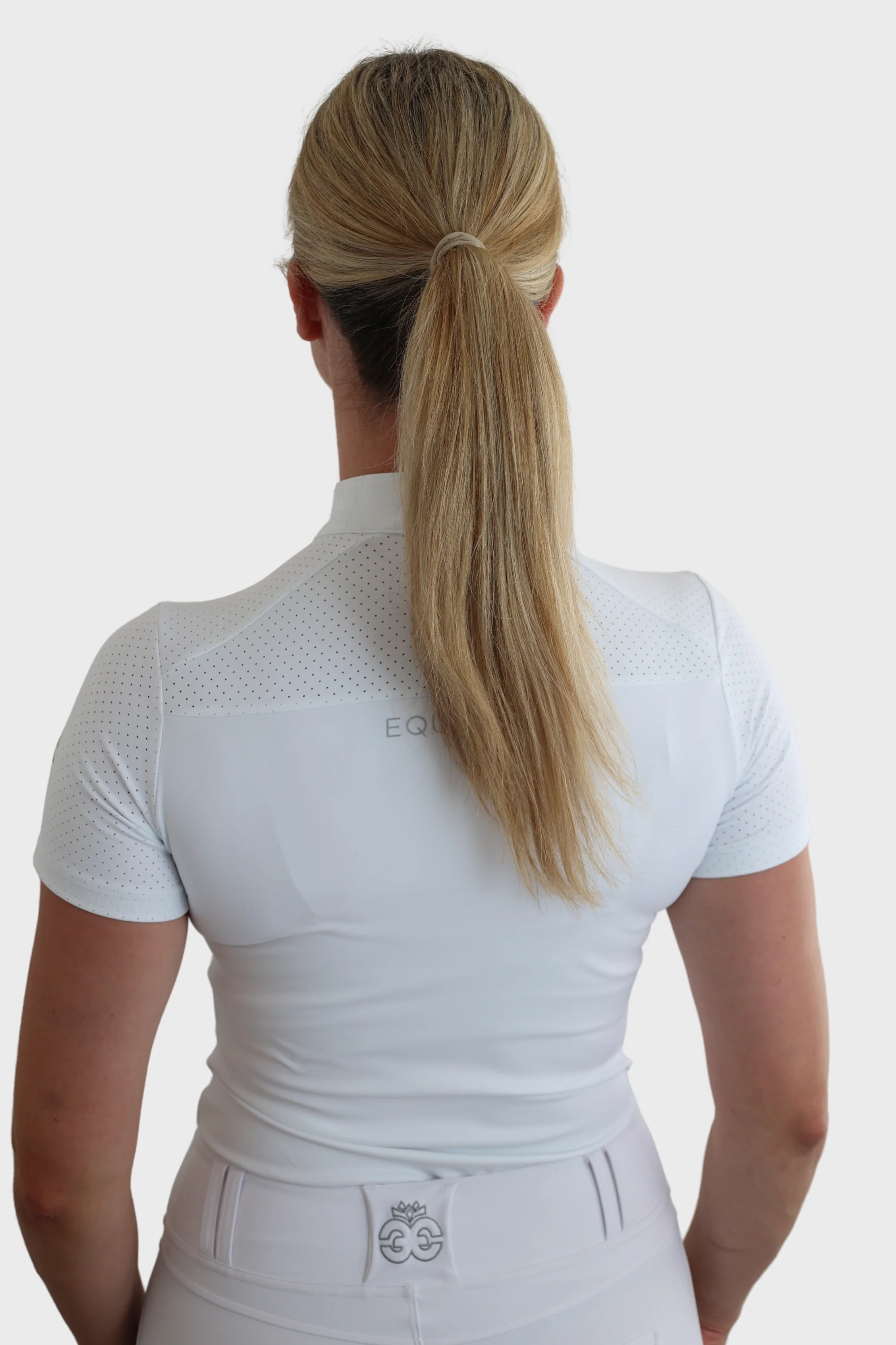 Nadia Short Sleeved Show Shirt - White - Image 3