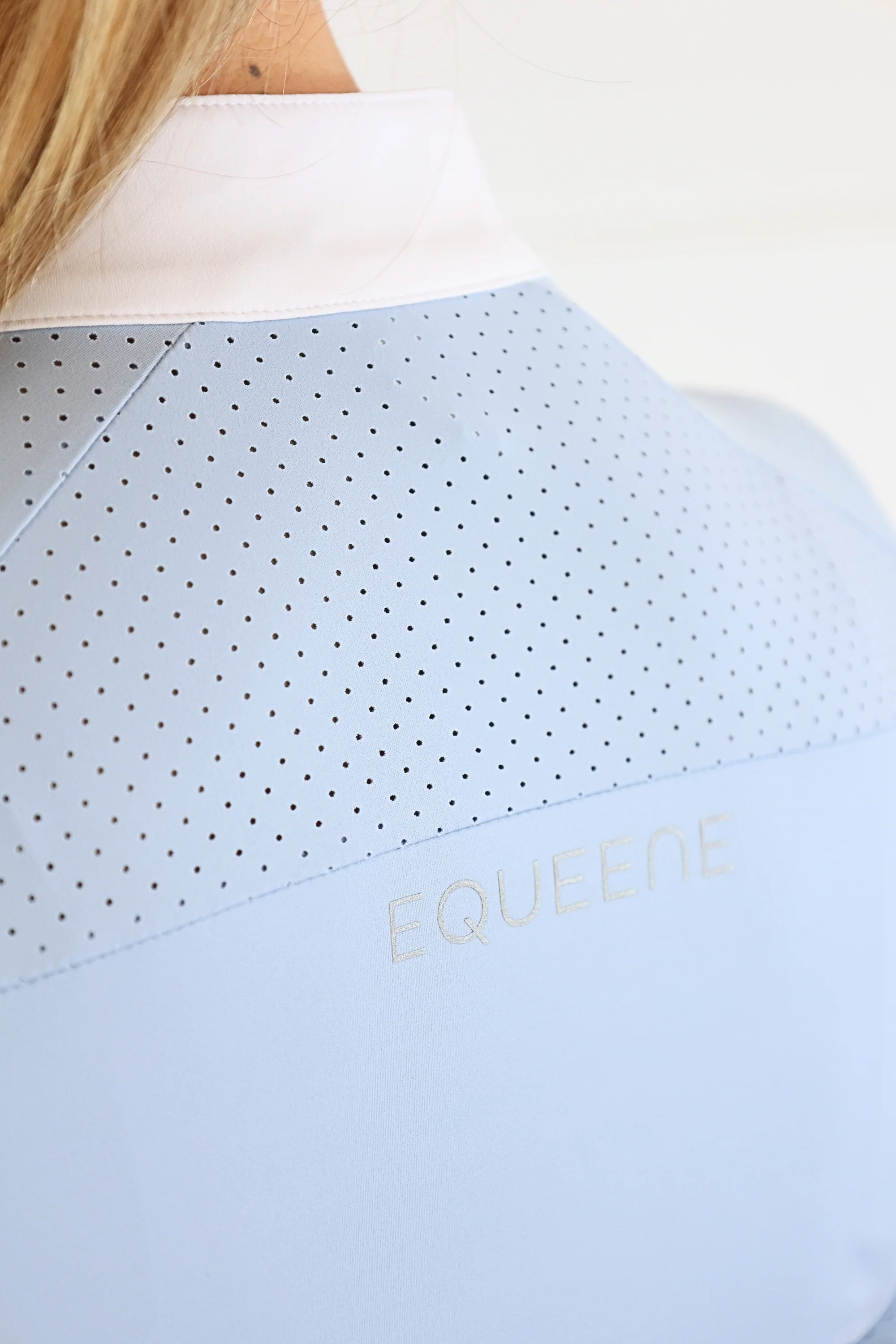 Nadia Long Sleeved Show Shirt - Baby Blue - Image 7