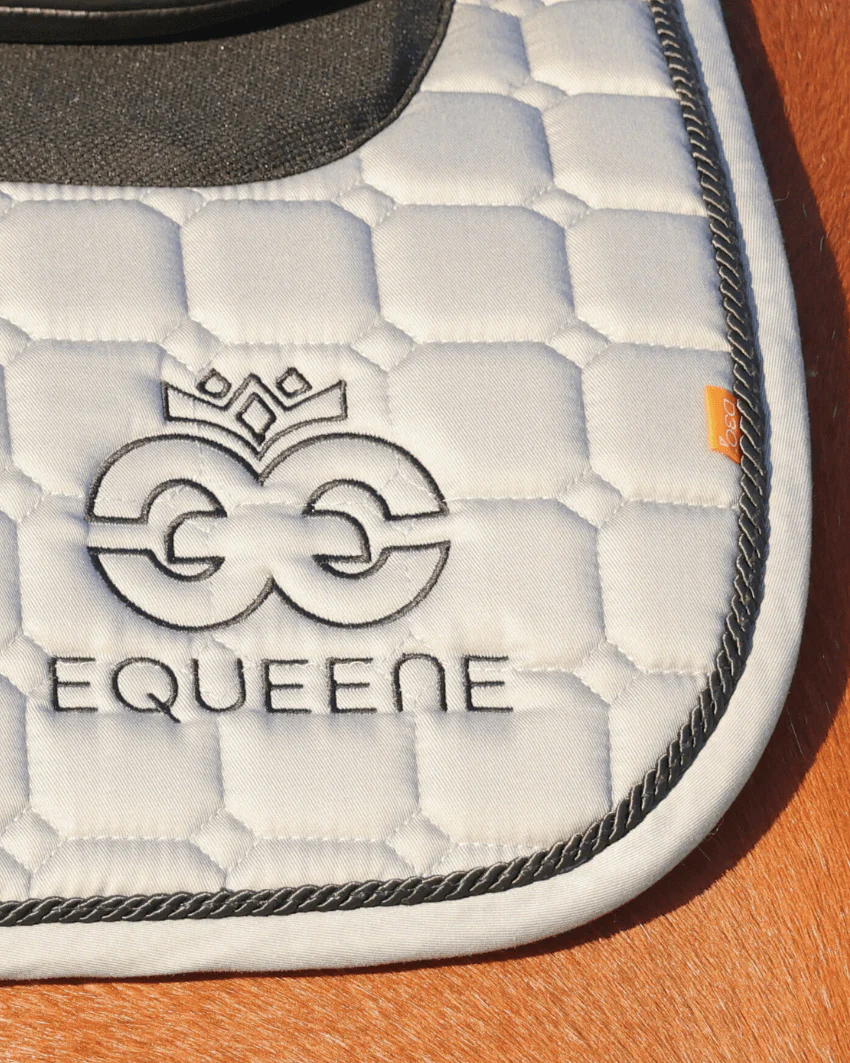 Pro-Sport Dressage Saddlecloth - Grey - Image 3