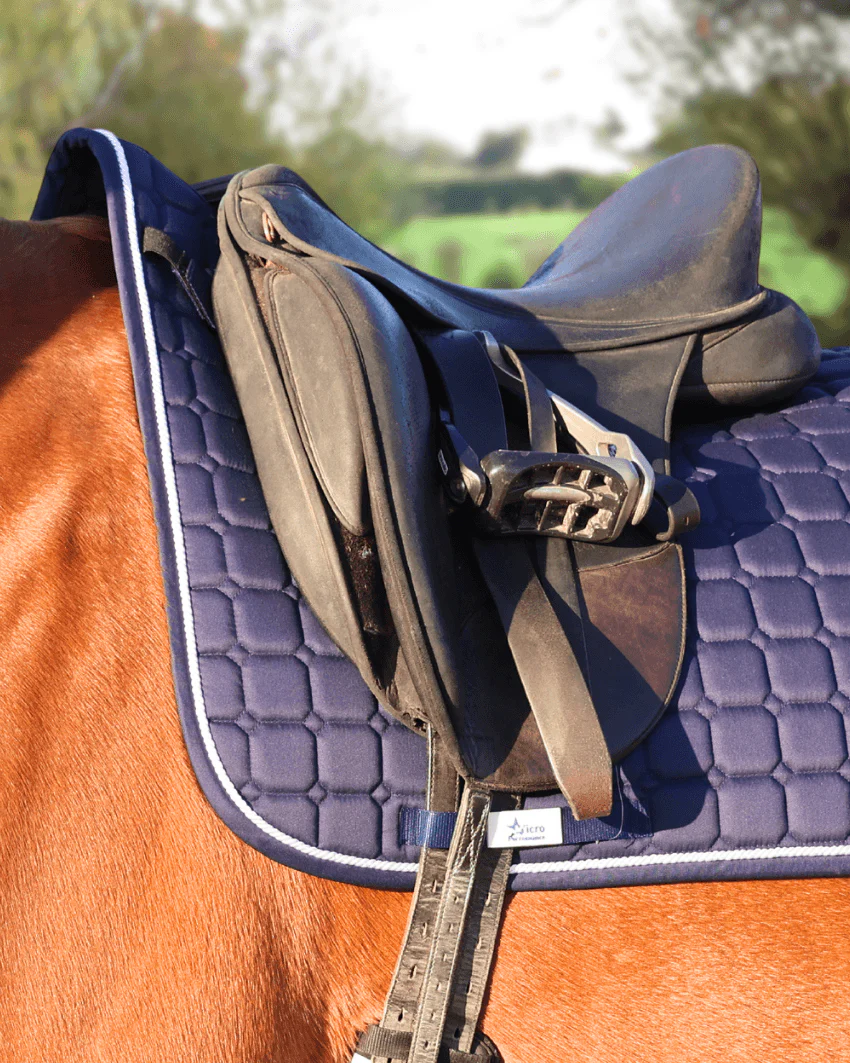 Pro-Sport Dressage Saddlecloth - Navy - Image 3