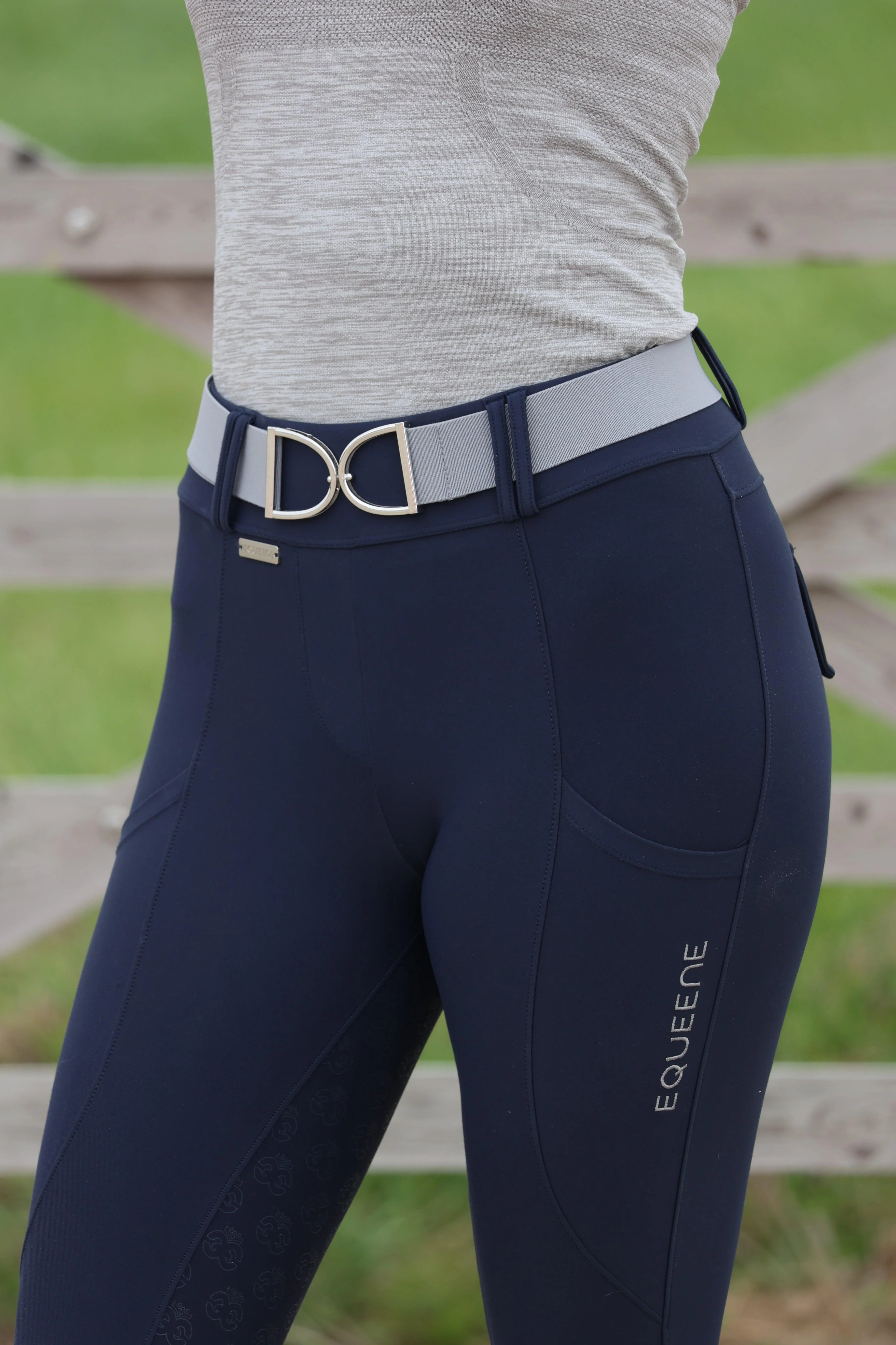 Stirrup Belt - Grey / Silver - Image 4