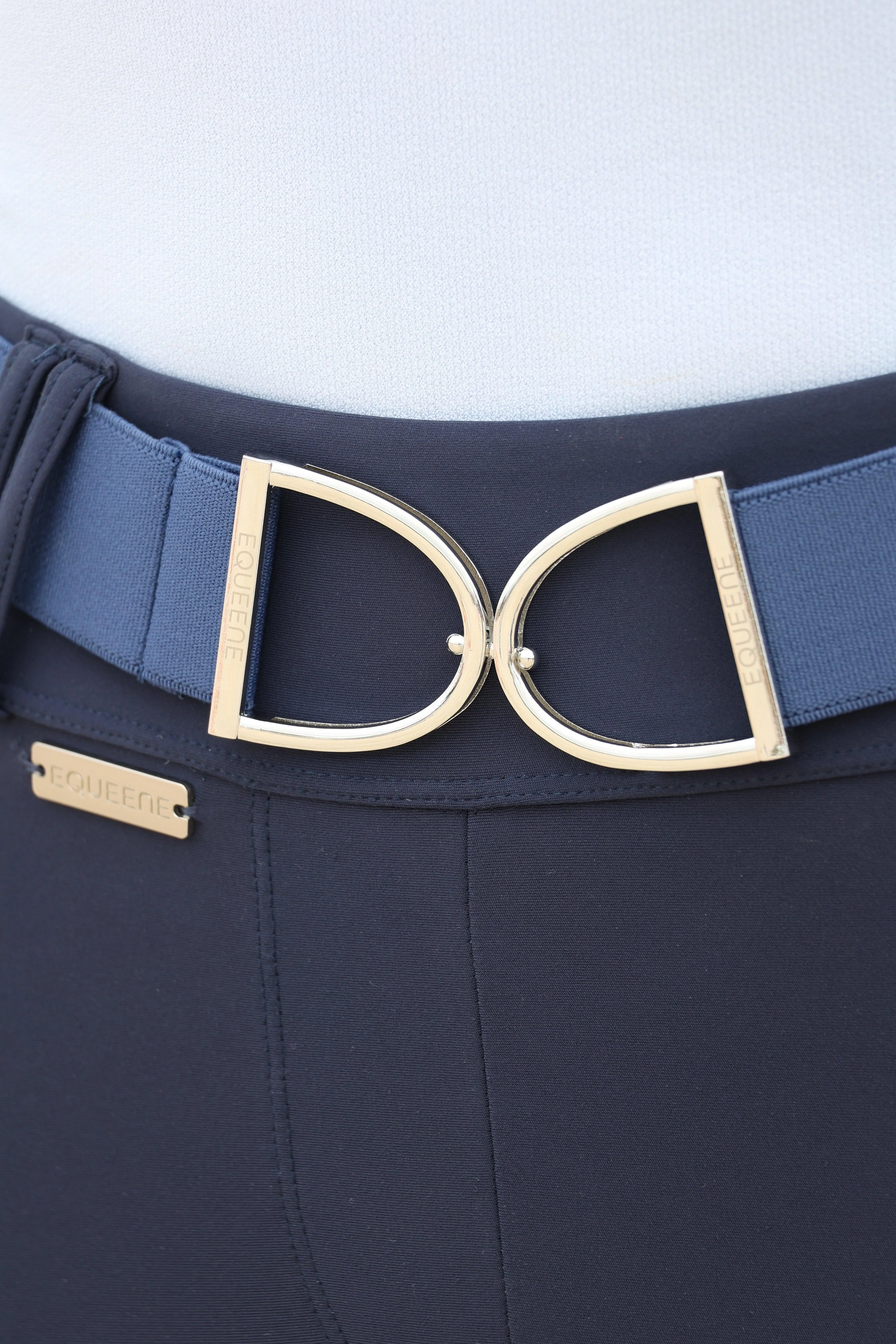 Stirrup Belt - Navy / Silver - Image 5