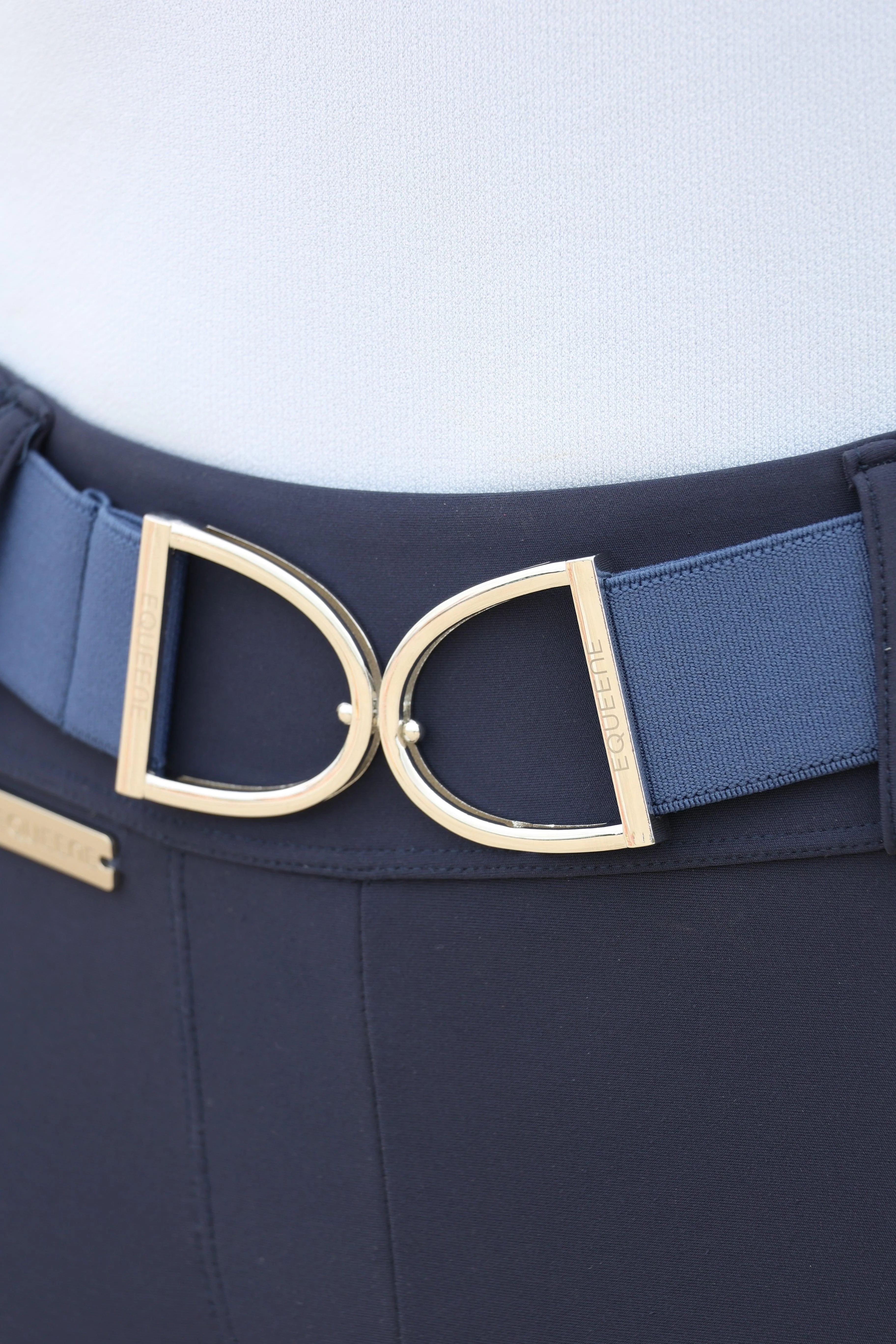 Stirrup Belt - Navy / Silver - Image 6