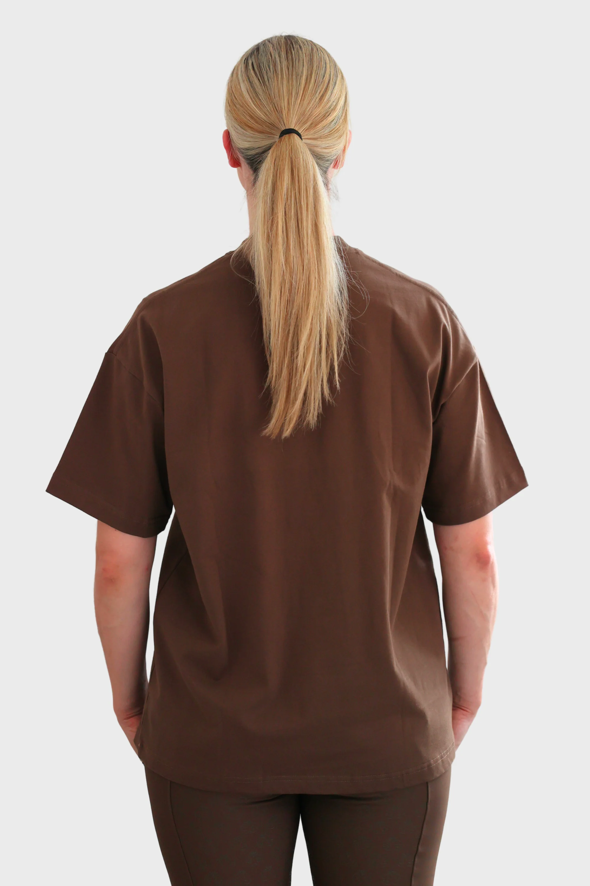 Tessa Oversized Tee - Espresso - Image 4